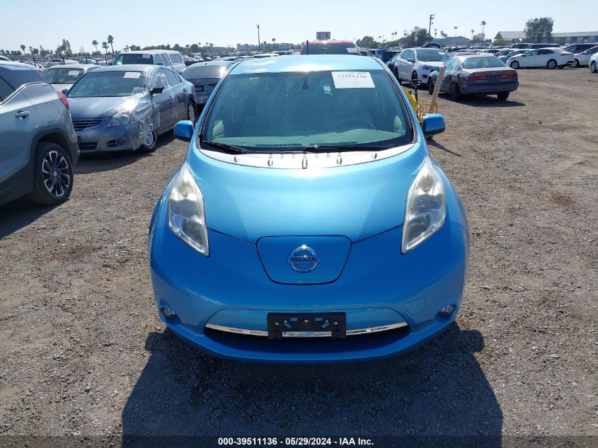 2012 Nissan Leaf Sl VIN: JN1AZ0CP3CT024401 Lot: 39511136