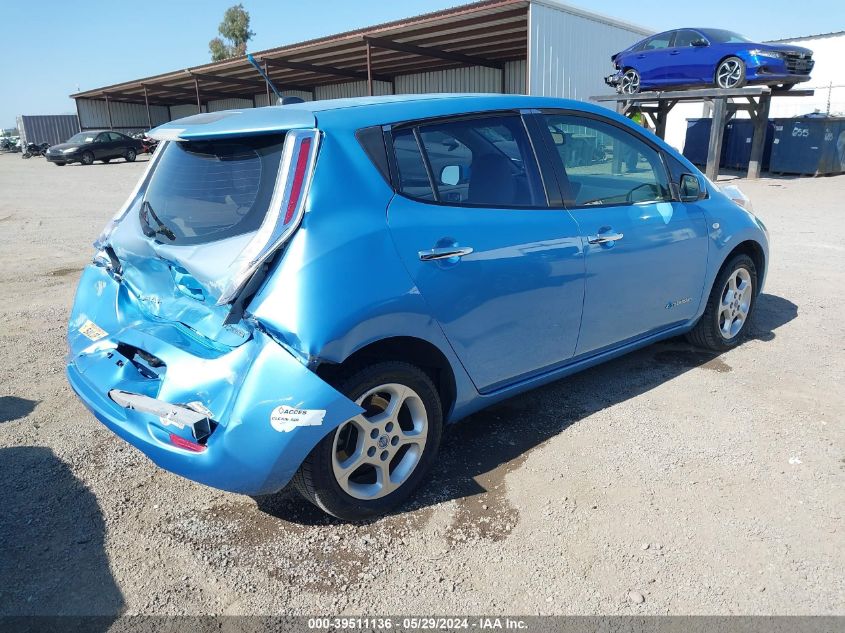 2012 Nissan Leaf Sl VIN: JN1AZ0CP3CT024401 Lot: 39511136