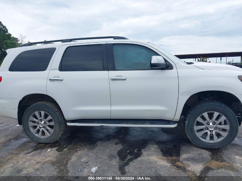 2008 Toyota Sequoia Limited 5.7L V8 VIN: 5TDBY68A98S009743 Lot: 39511145