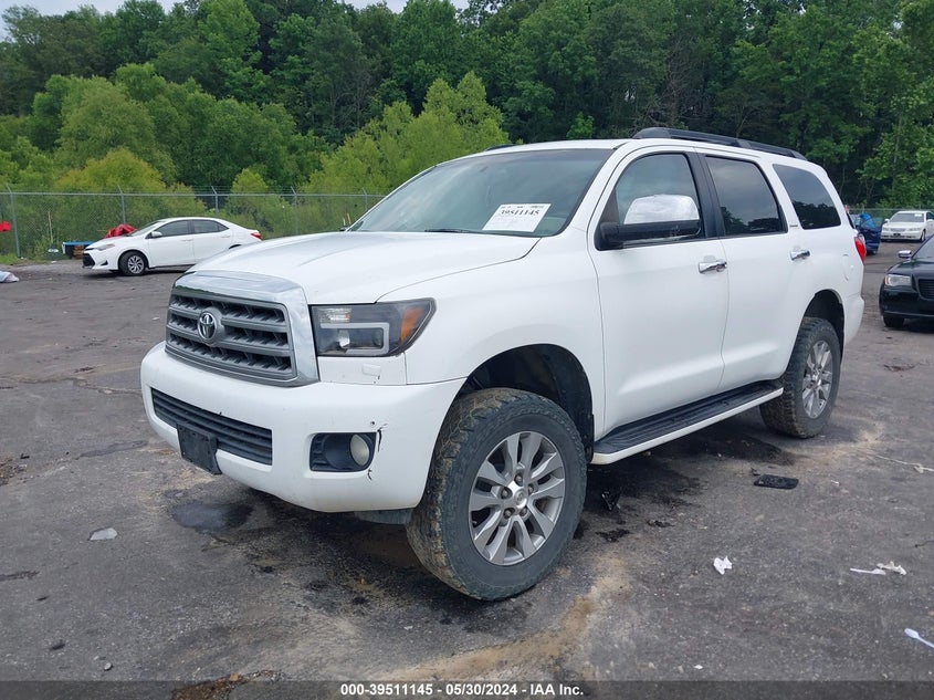 2008 Toyota Sequoia Limited 5.7L V8 VIN: 5TDBY68A98S009743 Lot: 39511145