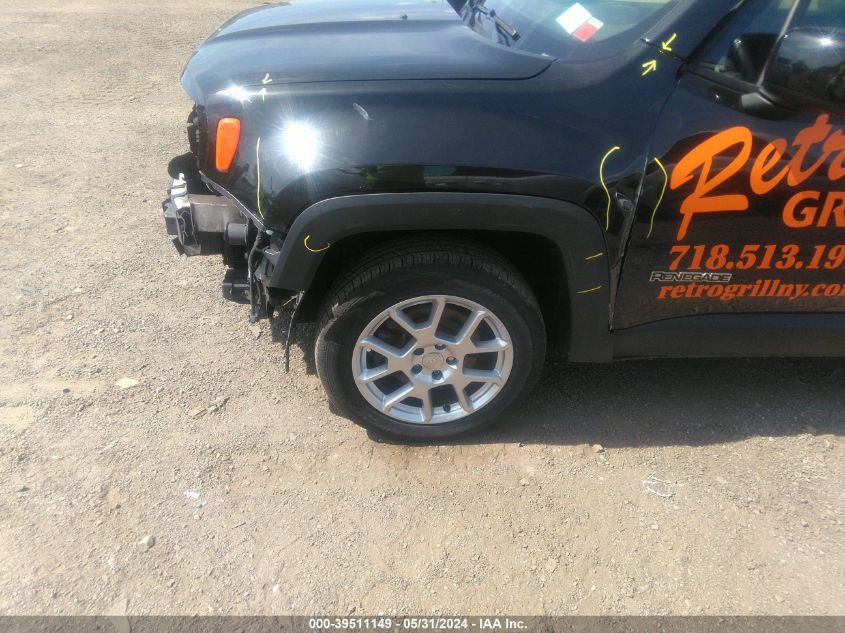 2021 Jeep Renegade Latitude 4X4 VIN: ZACNJDBB1MPM16290 Lot: 39511149