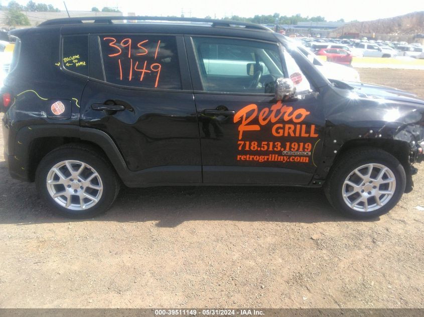 2021 Jeep Renegade Latitude 4X4 VIN: ZACNJDBB1MPM16290 Lot: 39511149
