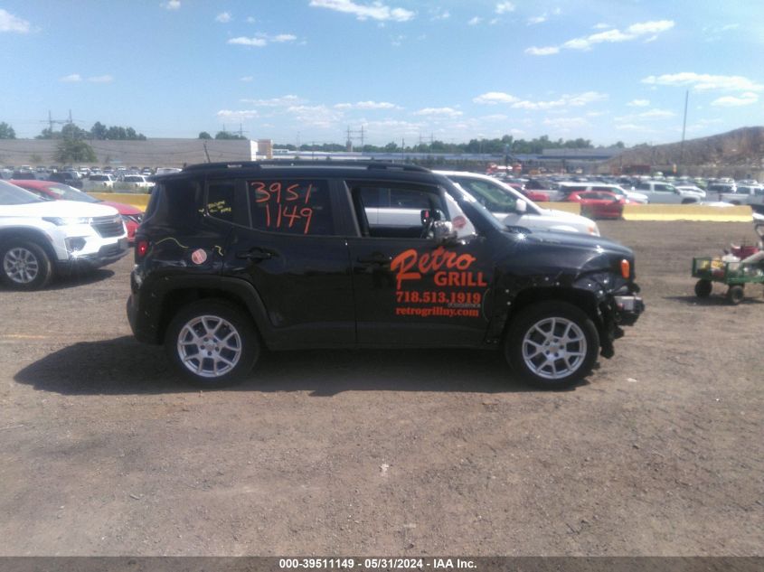 2021 Jeep Renegade Latitude 4X4 VIN: ZACNJDBB1MPM16290 Lot: 39511149