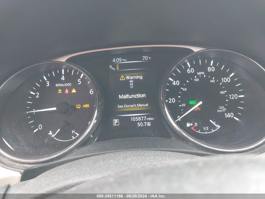 2016 NISSAN ROGUE S/SL/SV - 5N1AT2MT3GC853346