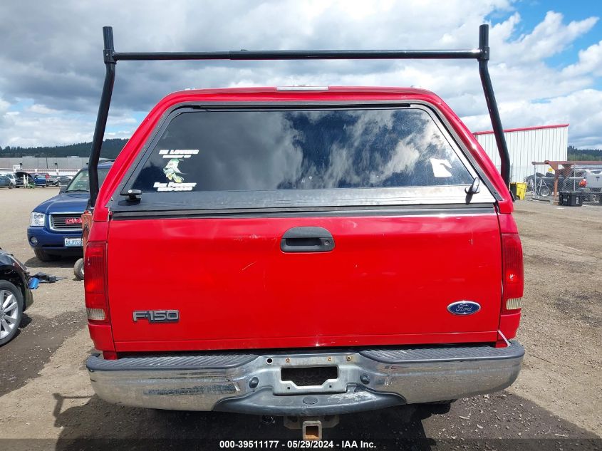 2001 Ford F-150 Lariat/Xl/Xlt VIN: 2FTRX18L71CA00496 Lot: 39511177