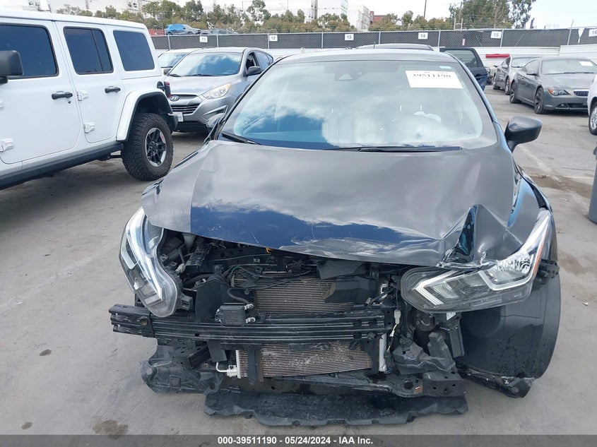 2021 Nissan Versa S Xtronic Cvt VIN: 3N1CN8DV2ML814665 Lot: 39511190