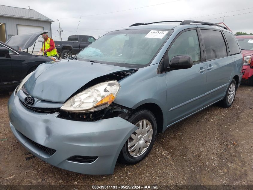 2009 Toyota Sienna Le VIN: 5TDZK23C99S244078 Lot: 39511193