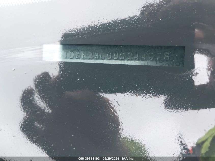 2009 Toyota Sienna Le VIN: 5TDZK23C99S244078 Lot: 39511193