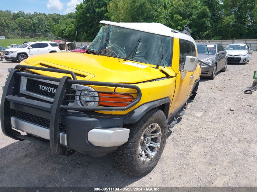 2007 Toyota Fj Cruiser VIN: JTEBU11F170080534 Lot: 39511194