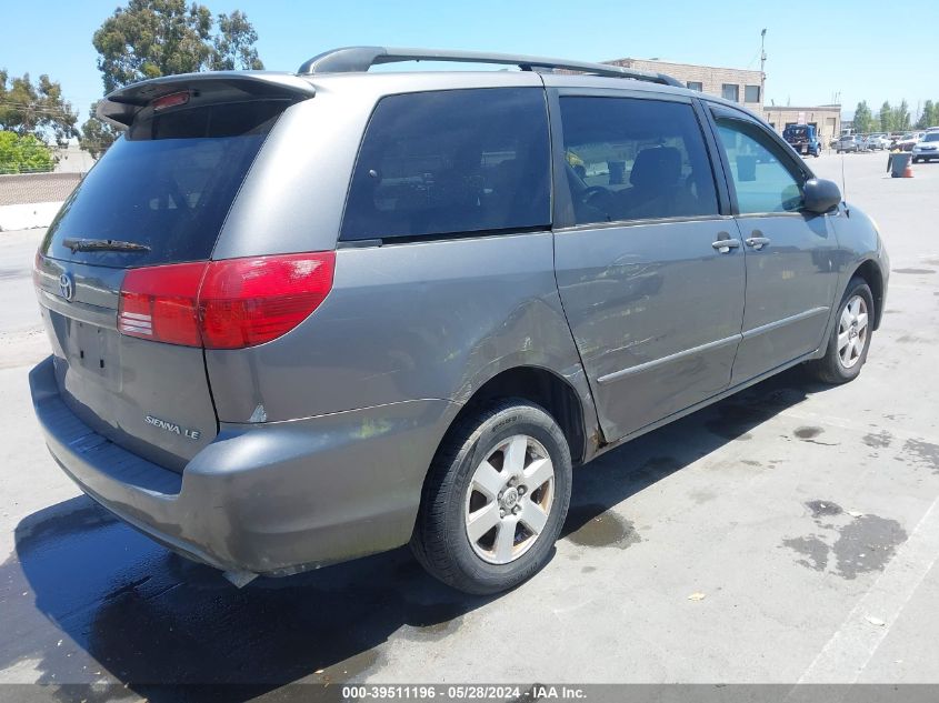 2005 Toyota Sienna Le VIN: 5TDZA23C05S360086 Lot: 39511196