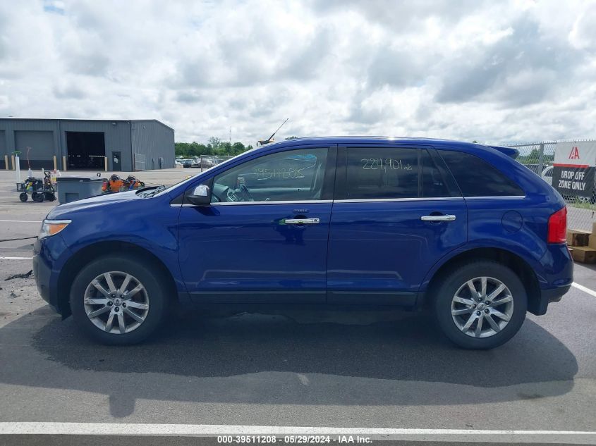 2013 Ford Edge Limited VIN: 2FMDK3KC1DBA17734 Lot: 39511208