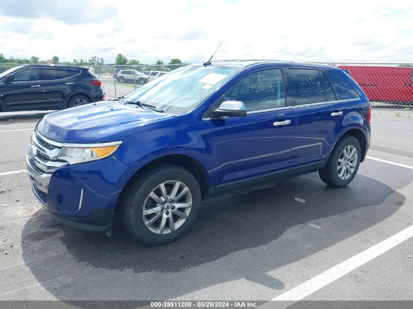 2013 Ford Edge Limited VIN: 2FMDK3KC1DBA17734 Lot: 39511208