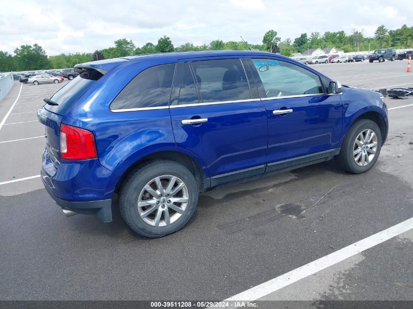 2013 Ford Edge Limited VIN: 2FMDK3KC1DBA17734 Lot: 39511208