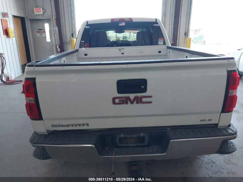 2016 GMC Sierra 1500 Sle VIN: 1GTV2MEC2GZ372326 Lot: 39511210