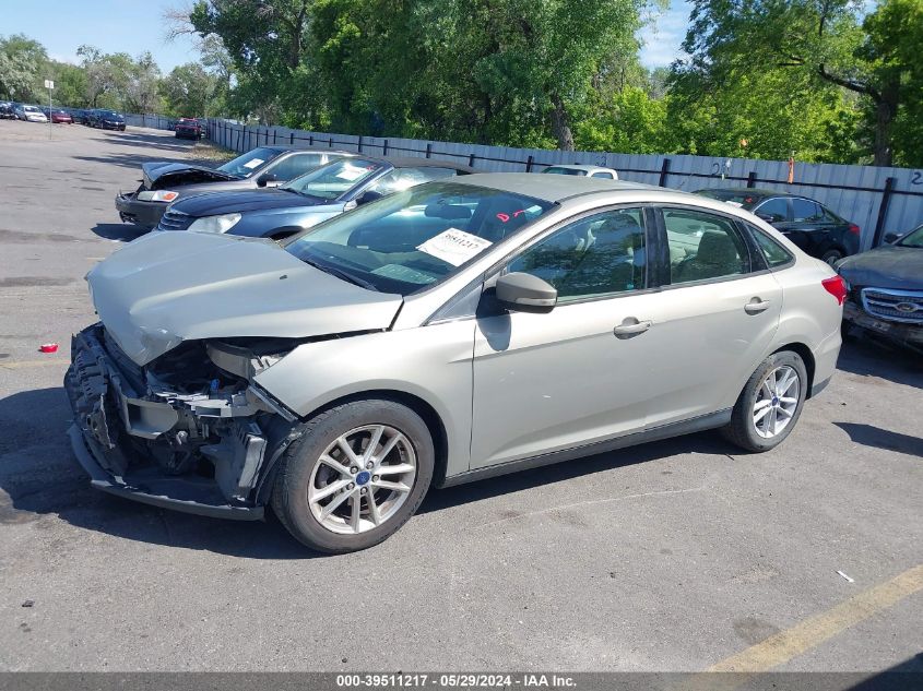2015 Ford Focus Se VIN: 1FADP3F24FL230791 Lot: 39511217