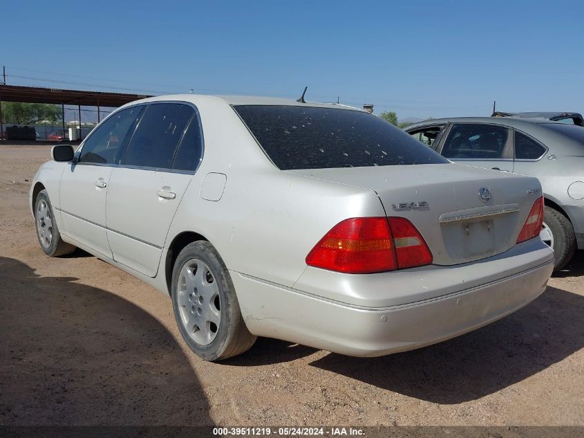 2003 Lexus Ls 430 430 VIN: JTHBN30F830117053 Lot: 39511219