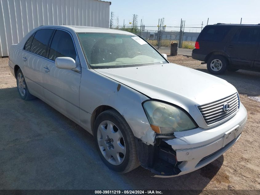 2003 Lexus Ls 430 430 VIN: JTHBN30F830117053 Lot: 39511219