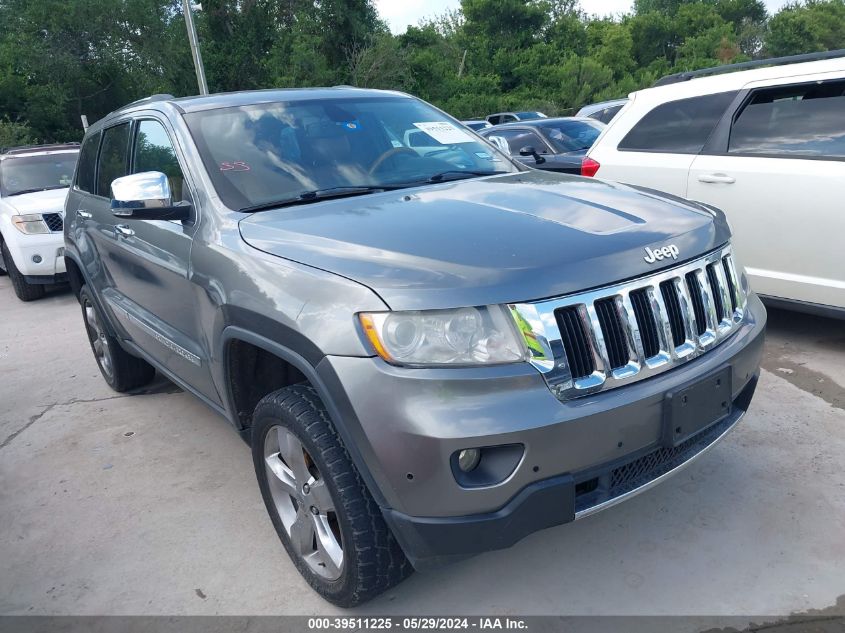 2013 Jeep Grand Cherokee Overland VIN: 1C4RJFCG5DC542067 Lot: 39511225