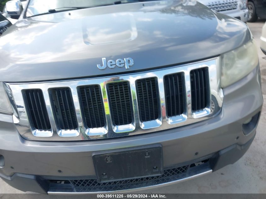 2013 Jeep Grand Cherokee Overland VIN: 1C4RJFCG5DC542067 Lot: 39511225