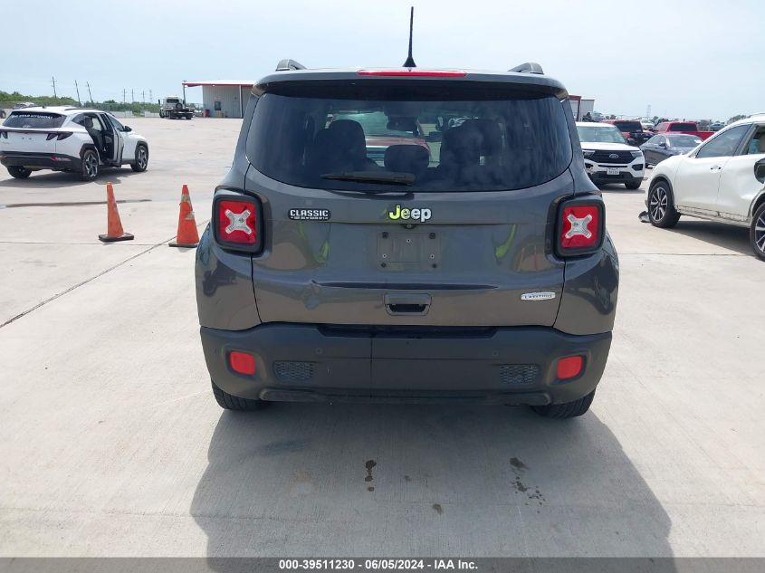 2018 Jeep Renegade Latitude Fwd VIN: ZACCJABB3JPG73620 Lot: 39511230