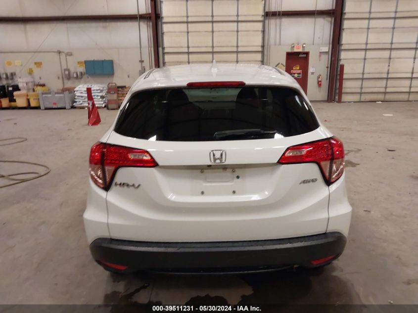 2018 Honda Hr-V Ex VIN: 3CZRU6H5XJM723961 Lot: 39511231