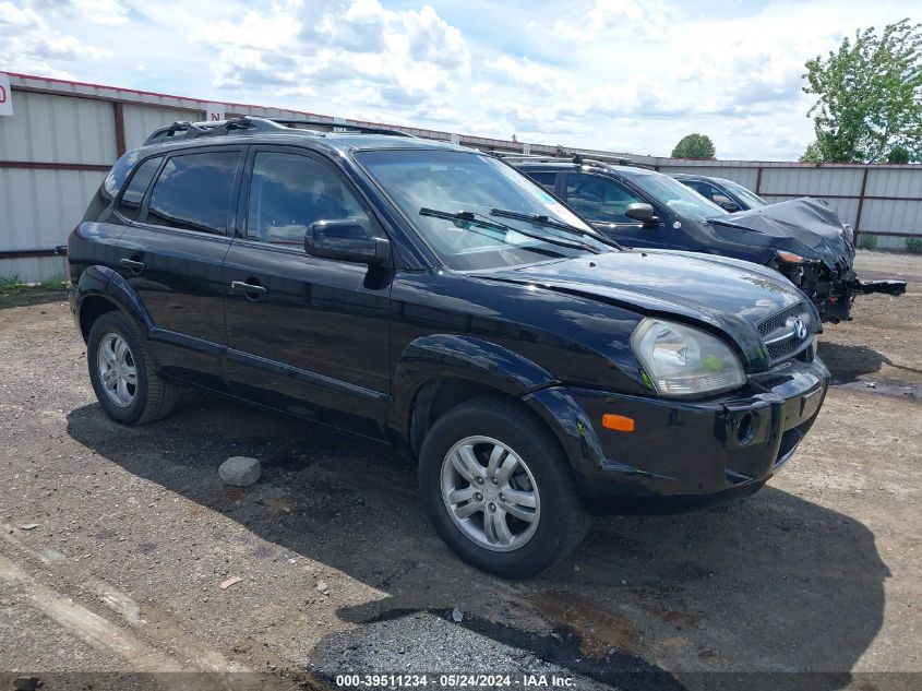 2008 Hyundai Tucson Limited VIN: KM8JN12B78U912814 Lot: 39511234