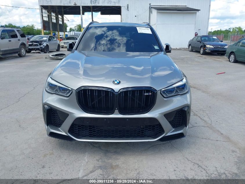 2021 BMW X5 M VIN: 5YMJU0C06M9F09946 Lot: 39511238