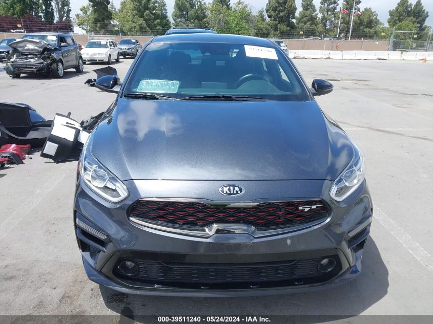 2021 Kia Forte Gt VIN: 3KPF44AC3ME396646 Lot: 39511240