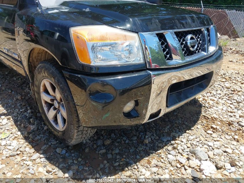 2011 Nissan Titan Sv VIN: 1N6BA0ED3BN326685 Lot: 39511242