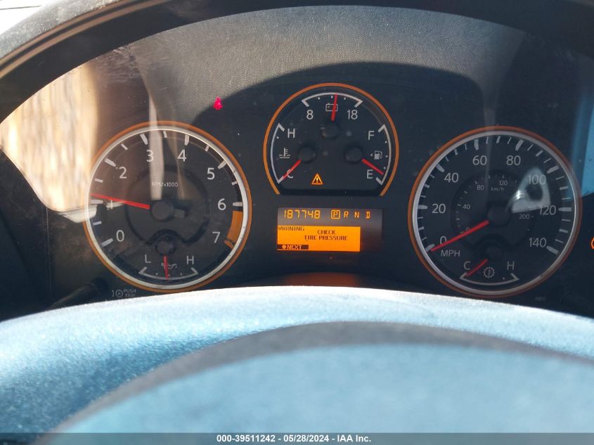 2011 Nissan Titan Sv VIN: 1N6BA0ED3BN326685 Lot: 39511242