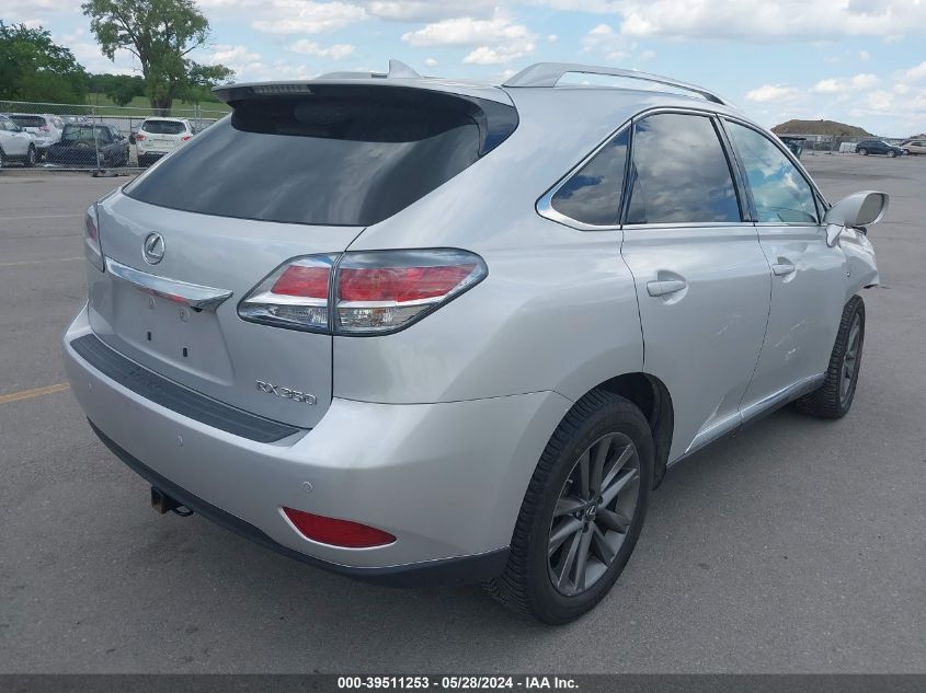 2014 Lexus Rx 350 F Sport VIN: 2T2BK1BA2EC249603 Lot: 39511253