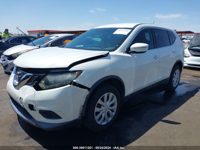 2014 Nissan Rogue S VIN: 5N1AT2MT1EC871065 Lot: 39511261