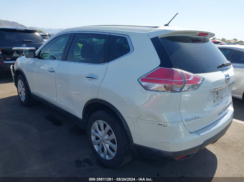 2014 Nissan Rogue S VIN: 5N1AT2MT1EC871065 Lot: 39511261