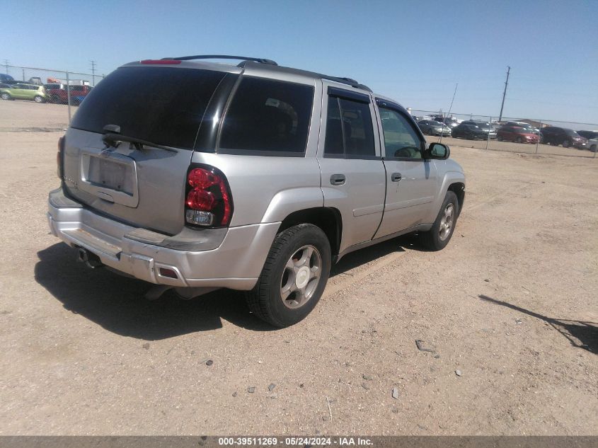 2007 Chevrolet Trailblazer Ls/Lt VIN: 1GNDS13S172208716 Lot: 39511269