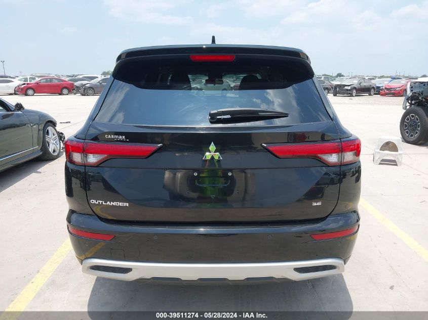 2022 Mitsubishi Outlander Black Edition 2Wd/Se 2.5 2Wd/Se Launch Edition 2Wd VIN: JA4J3UA85NZ032057 Lot: 39511274