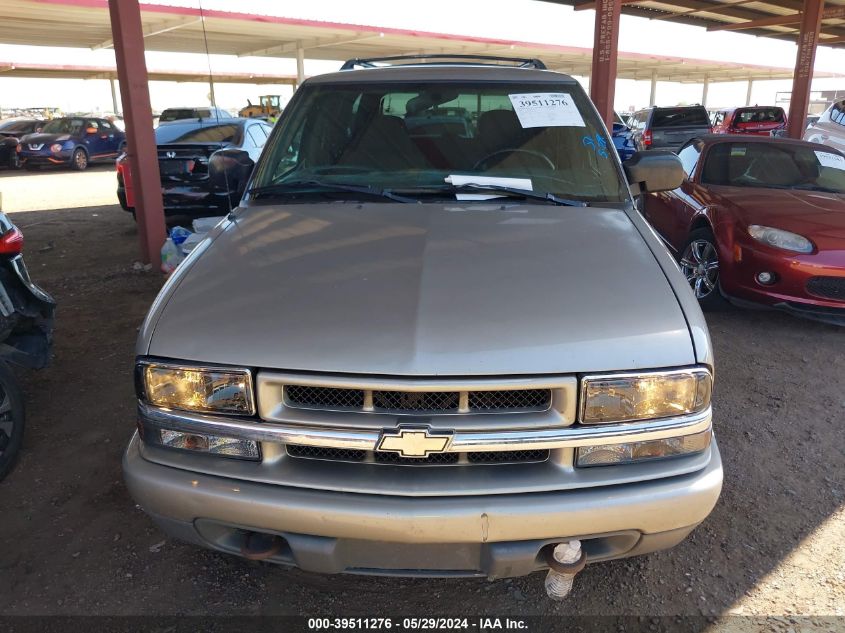 2004 Chevrolet Blazer Ls VIN: 1GNDT13X54K143857 Lot: 39511276