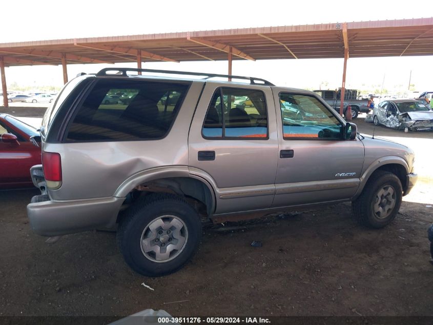 2004 Chevrolet Blazer Ls VIN: 1GNDT13X54K143857 Lot: 39511276