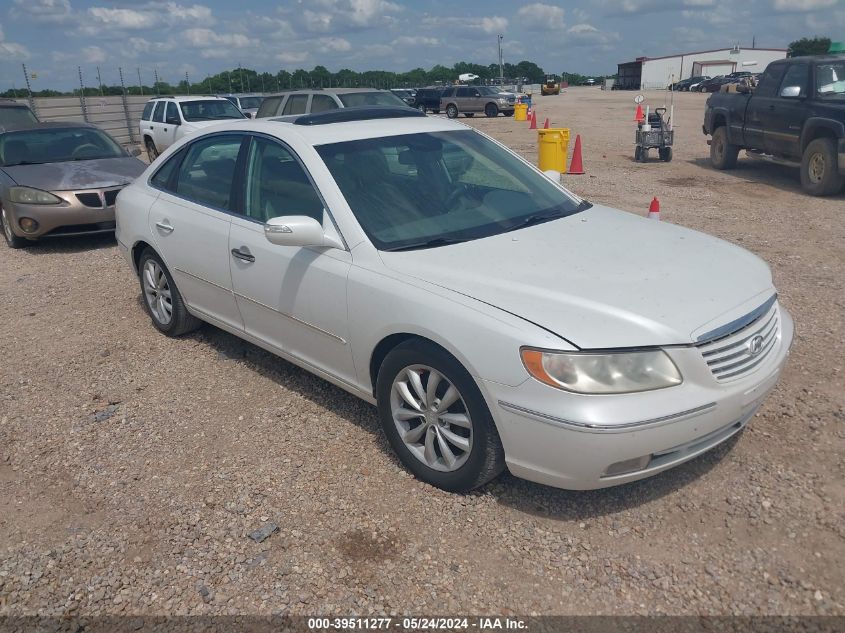 2007 Hyundai Azera Limited/Se VIN: KMHFC46FX7A222856 Lot: 39511277