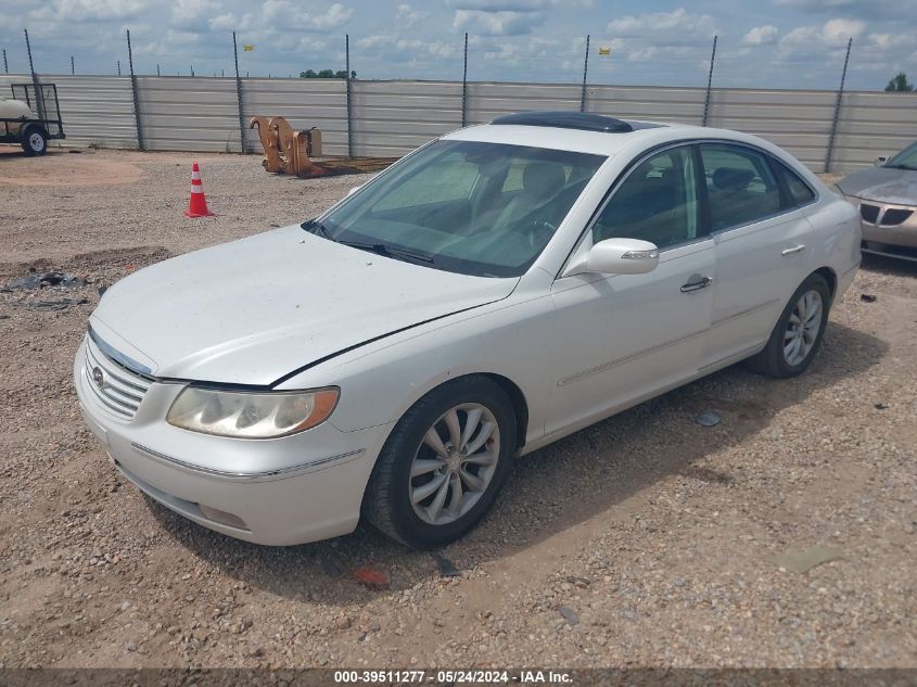 2007 Hyundai Azera Limited/Se VIN: KMHFC46FX7A222856 Lot: 39511277