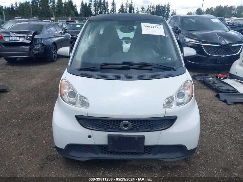 2014 Smart Fortwo Passion/Pure VIN: WMEEJ3BA9EK785318 Lot: 39511289