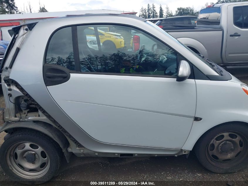 2014 Smart Fortwo Passion/Pure VIN: WMEEJ3BA9EK785318 Lot: 39511289