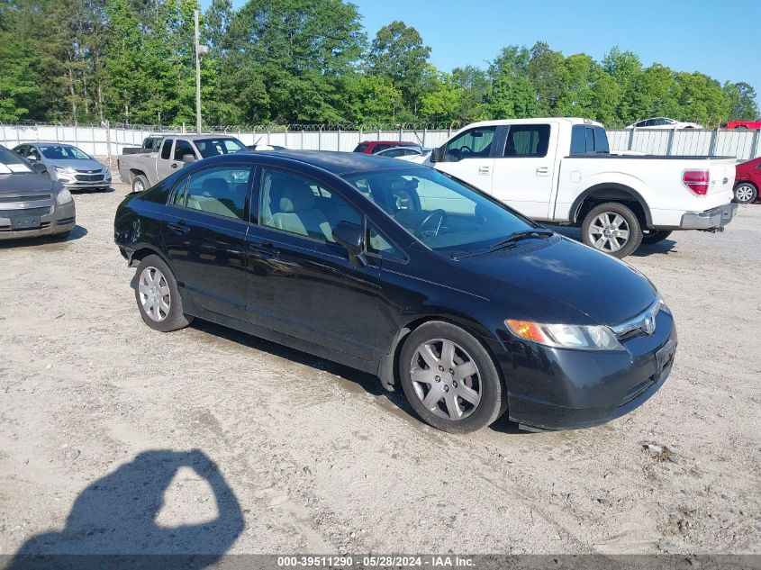 2007 Honda Civic Lx VIN: 2HGFA16507H311693 Lot: 39511290