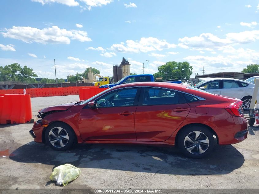 2020 Honda Civic Lx VIN: 2HGFC2F63LH582301 Lot: 39511294