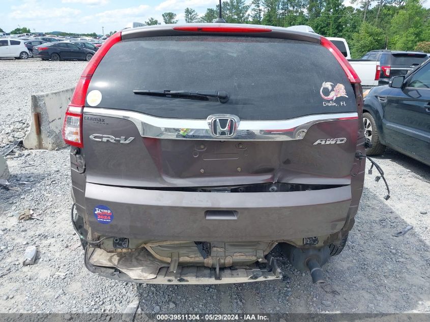 2HKRM4H73GH634873 2016 Honda Cr-V Ex-L