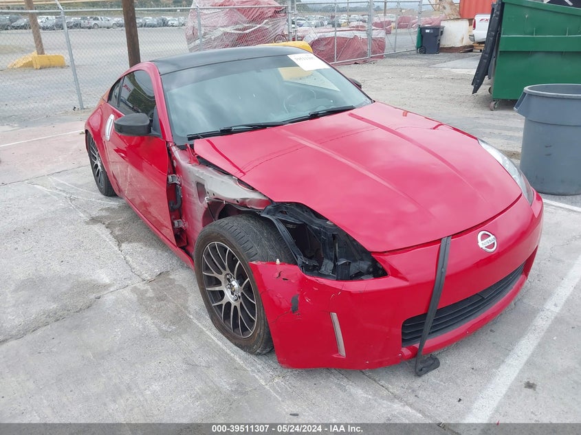2003 Nissan 350Z VIN: JN1AZ34E83T020990 Lot: 39511307