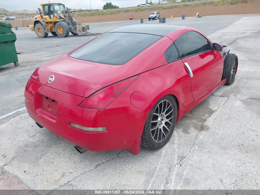 2003 Nissan 350Z VIN: JN1AZ34E83T020990 Lot: 39511307