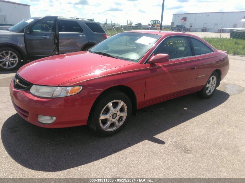 1999 Toyota Camry Solara Sle VIN: 2T1CF22P6XC222611 Lot: 39511308