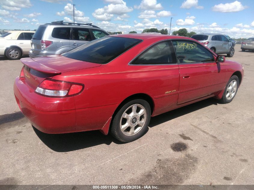 1999 Toyota Camry Solara Sle VIN: 2T1CF22P6XC222611 Lot: 39511308