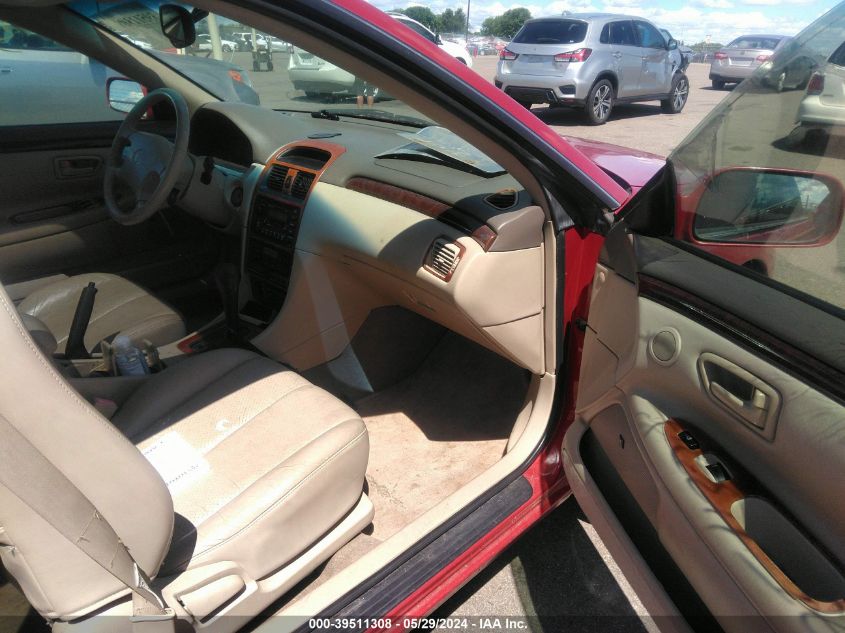 1999 Toyota Camry Solara Sle VIN: 2T1CF22P6XC222611 Lot: 39511308