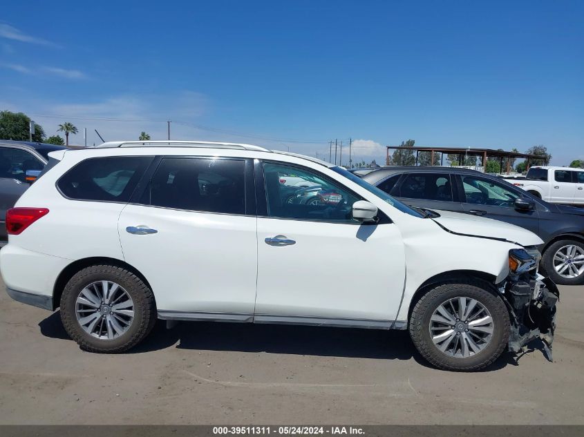 2018 Nissan Pathfinder Sl VIN: 5N1DR2MM4JC630034 Lot: 39511311